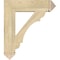 Ekena Millwork Olympic Arts & Crafts Rough Sawn Bracket, Douglas Fir, 6"W x 28"D x 32"H BKT06X28X32OLY03RDF - alternate 4
